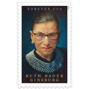 Forever Stamps 2023 Ruth Bader Ginsburg – Tribute Collection, First-Class Postage