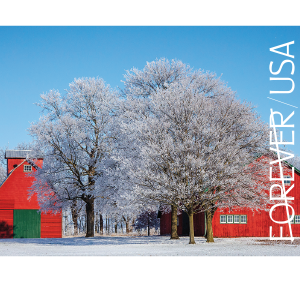 Forever Stamps 2025 Winter Scenes – Seasonal Celebration, First-Class Postage