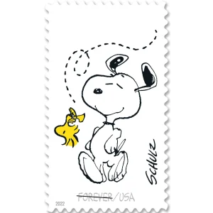 Forever Stamps 2022 Charles M. Schulz – Peanuts Cartoon Characters, First-Class Postage
