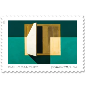 Forever Stamps 2021 Emilio Sanchez – Art Collection, Cultural Heritage, First-Class Postage