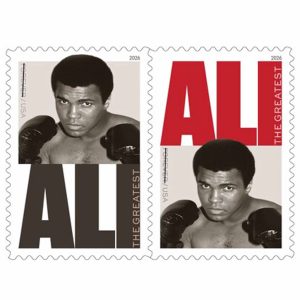Forever Stamps 2026 Muhammad Ali – Commemorative Issue, First-Class Postage